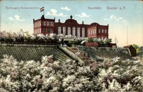 Ak Werder an der Havel, Restaurant Bismarckhöhe