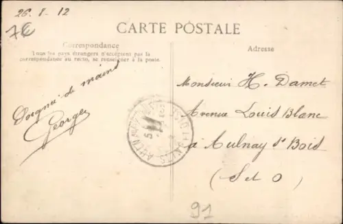 Ak Corbeil Essonne,  Vallée de la Seine, Flussansicht, Schiffe, Fabriken