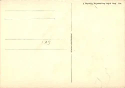 Ak Junge fährt Ski, Wintersport