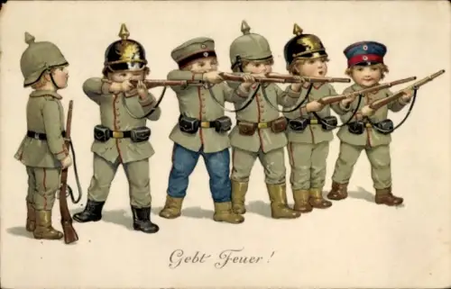 Ak Gebt Feuer, Kindersoldaten