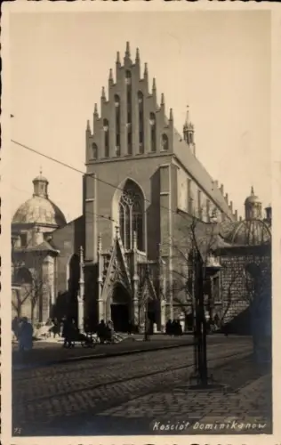 Foto KP Kraków Krakau Polen, Kościół Dominikanów