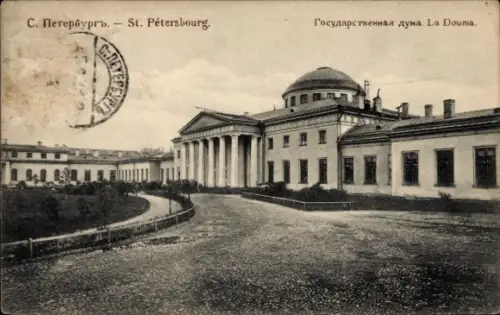 CPA Saint-Pétersbourg Russie, La Douma