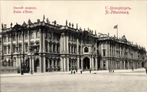 Ak Sankt Petersburg Russland, Palais d'hiver, Winterpalast