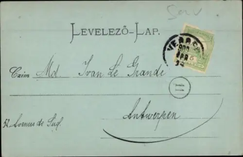 Mondschein Ak Versecz Vršac Werschetz Serbien, Römisch-katholische Kirche