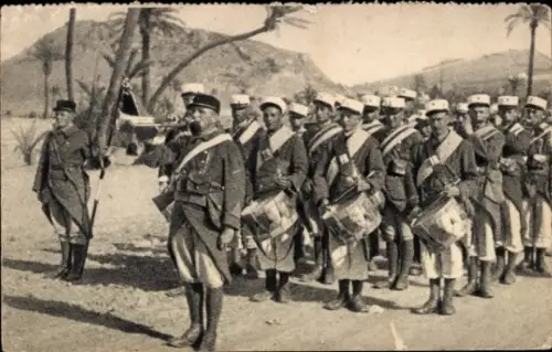 Ak Marrakech Marrakesch Marokko, La clique de la Legion, Fremdenlegion