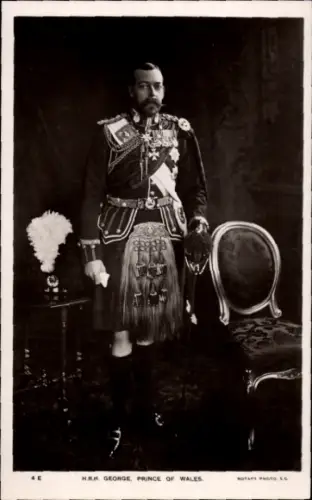 Ak Prince George of Wales, Portrait