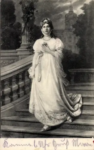 Künstler Ak Königin Luise von Preußen