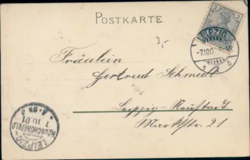 Glitzer Ak Engel, Blumen, Kitsch