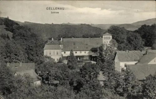 Ak Jeleniów Gellenau Schlesien, Schloss