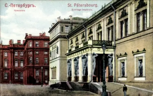 CPA Saint-Pétersbourg Russie, Ermitage Impériale