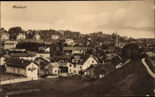 Ak Miesbach in Oberbayern, Gesamtansicht