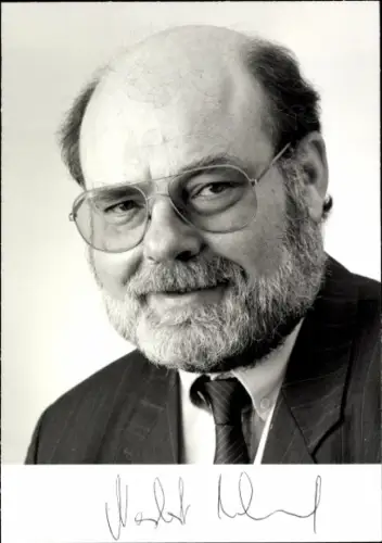 Foto Politiker Norbert Wolf, Portrait, Autogramm