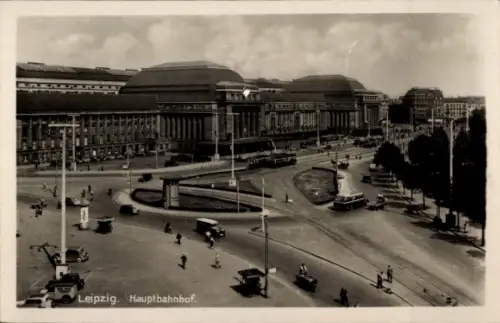 Ak Leipzig, Hauptbahnhof