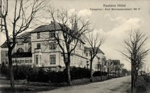Ak Benneckenstein im Harz, Kastens Hôtel