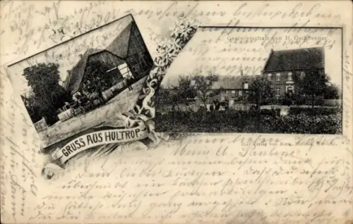 Ak Hultrop Lippetal in Westfalen,  Gastwirtschaft H. Osthövener, F. Mönnl