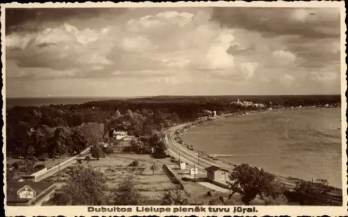 Ak Dubulti Dubbeln Jūrmala Rigaer Strand Rigascher Strand Lettland, Gesamtansicht