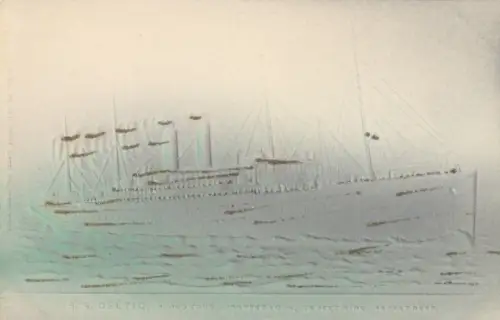 Präge Ak Dampfer S.S. Celtic, White Star Line