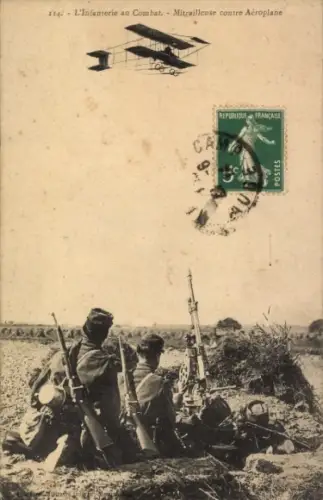 CPA Infanterie au Combat, Mitrailleuse contre Aeroplane