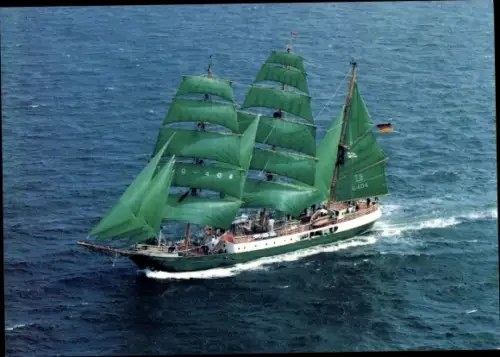 Ak Segelschiff, Bark Alexander von Humboldt, Deutsche Stiftung Sail Training