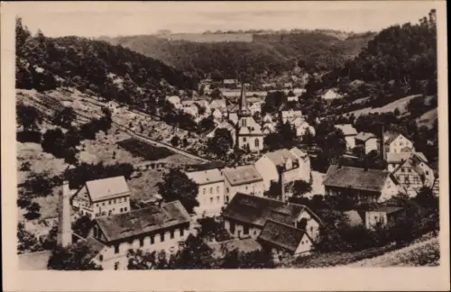 Ak Krippen Bad Schandau Sächsische Schweiz, Panorama