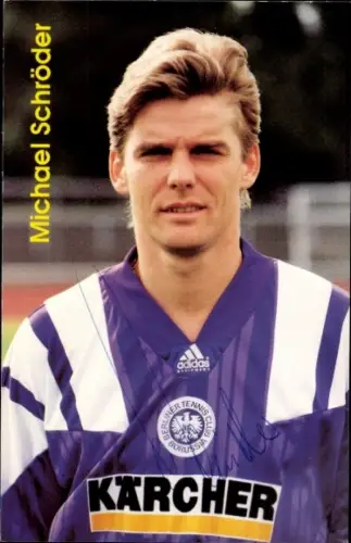 Autogrammkarte Fußballer Michael Schneider, Tennis Borussia Berlin, Autogramm