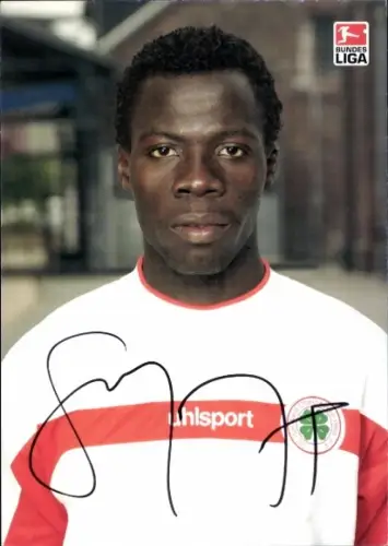 Autogrammkarte Fußballer Moustapha Salifou, SC Rot Weiß Oberhausen, Autogramm