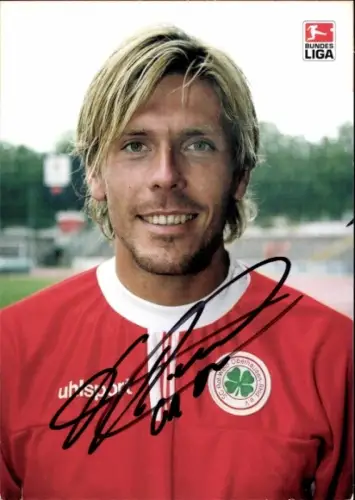 Autogrammkarte Fußballer Gauthier Remacle, SC Rot Weiß Oberhausen, Autogramm