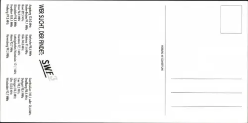 Autogrammkarte Moderator Jörg Kachelmann, Portrait, Autogramm