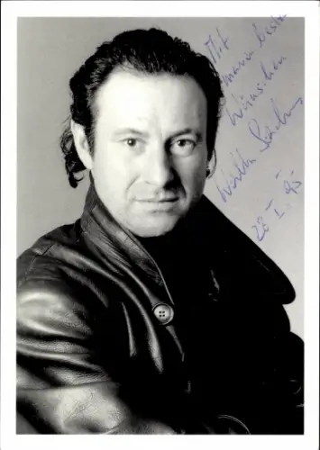 Ak Schauspieler Walter Sachers, Portrait, Autogramm