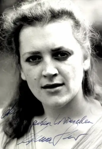 Ak Schauspielerin Anna Stötzer, Portrait, Autogramm