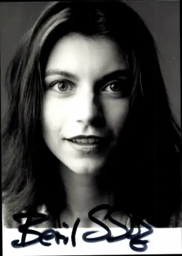 Ak Schauspielerin Berit Schwarz, Portrait, Autogramm