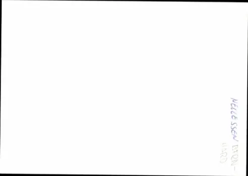 Autogrammkarte Moderator Bernhard Nellessen, Portrait, Autogramm