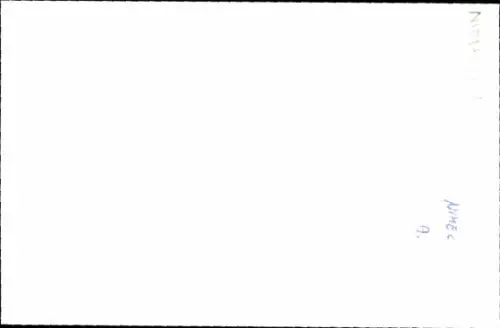 Autogrammkarte Moderator Alexander Niemetz, Portrait, Autogramm