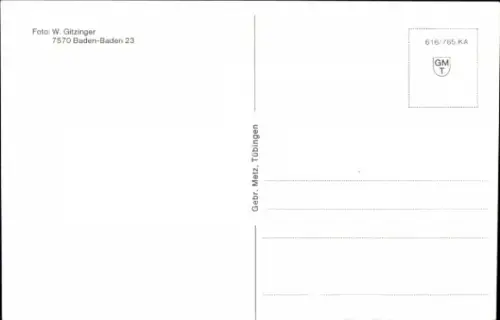 Autogrammkarte Moderator Bernd Mohrhoff, Portrait, Autogramm