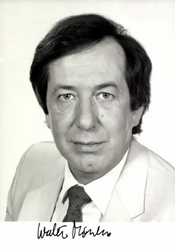 Ak Schauspieler Walter Mischo, Portrait, Autogramm, ZDF