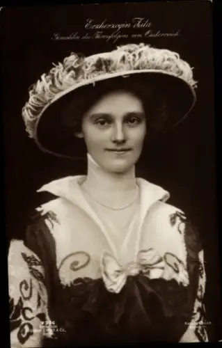 Ak Kaiserin Zita von Österreich, Königin von Ungarn