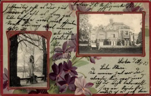 Passepartout Ak Babelsberg Potsdam, Schloss Babelsberg