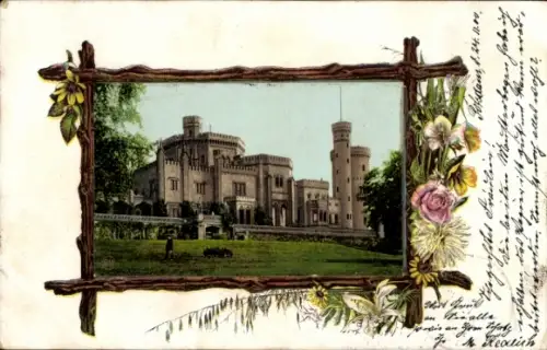 Passepartout Ak Potsdam in Brandenburg, Schloss