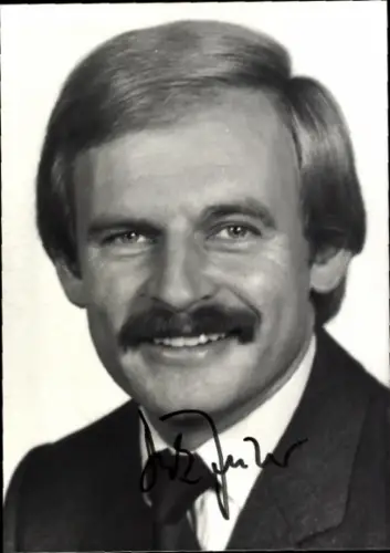 Foto Politiker Dirk Fischer, Portrait, Autogramm