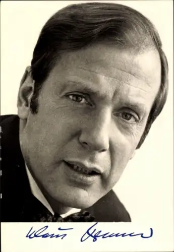 Ak Politiker Klaus von Dohnanyi, Portrait, Autogramm