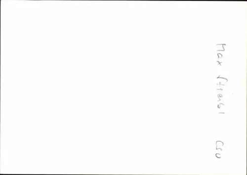 Foto Politiker Max Streibl, Portrait, Autogramm