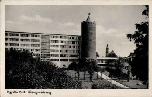 Ak Opole Oppeln Schlesien, Regierung, Turm