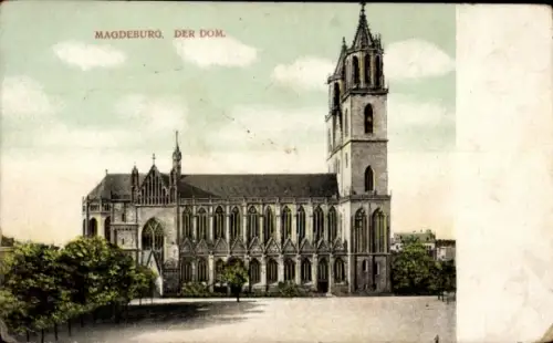 Ak Magdeburg an der Elbe, Dom