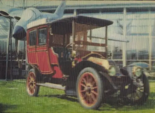 3-D Ak Luzern, Verkehrsmuseum, Automobil