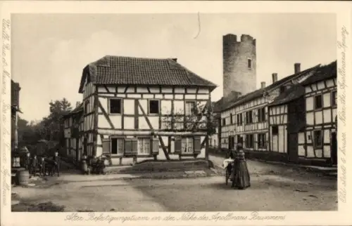 Ak Sinzig am Rhein, Alter Befestigungsturm