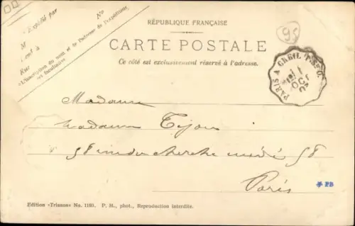 Ak L'Isle Adam Val d’Oise, Eglise St Martin