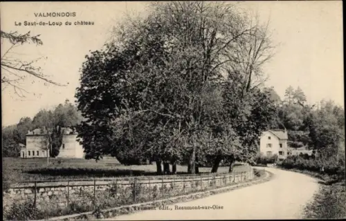Ak Valmondois Val-d´Oise, Saut de Loup du Château