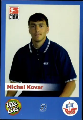 Autogrammkarte Fußballer Michal Kovar, FC Hansa Rostock, Autogramm