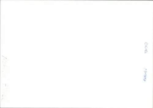 Autogrammkarte Moderator Manfred Eichel, Portrait, Autogramm