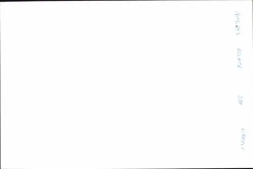 Autogrammkarte Journalist Volker Angres, Portrait, Autogramm